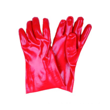 Interlock Liner Work Glove with PVC Dipped, Gauntlet Cuff